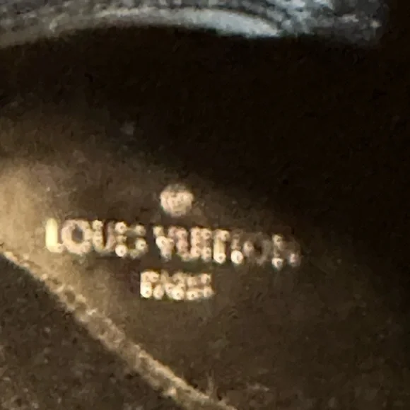 LOUIS VUITTON WOMEN'S Silhouette Ankle Boots Micro Monogram EUC FULL INCLUSION - Picture 10 of 12